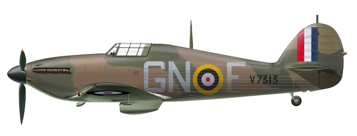 Hurricane Mk.I V7313 – THE SCALE MODEL HANGAR